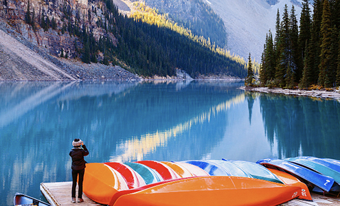 （卡尔加里进温哥华出）加拿大落基班夫公园+露易丝湖+梦莲湖+哥伦比亚冰原雪车+佩图湖+维多利亚6天