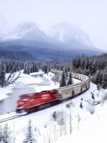 温哥华进卡尔加里出加拿大班夫公园VIA火车半自助游6天5晚