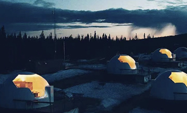 （赠送珍娜温泉/三次极光观测）阿拉斯加费尔班克斯入住1晚网红星球小屋5天4晚